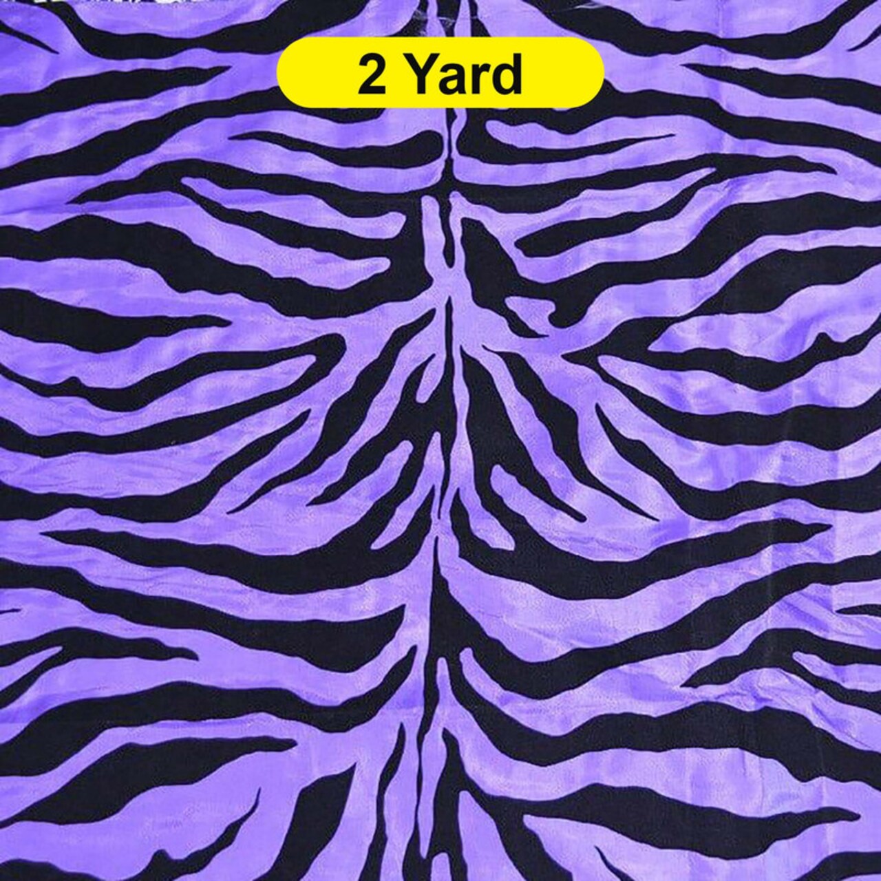 60" Wide Zebra Flocking Velvet Taffeta Fabric for Curtains, Apparel, Decor